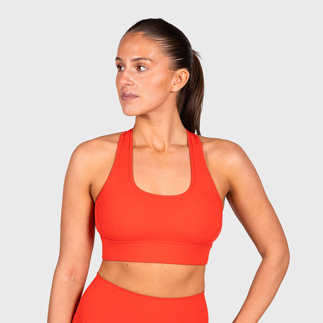 TWL - WOMEN'S REFINE ACTION BRA - SCARLET