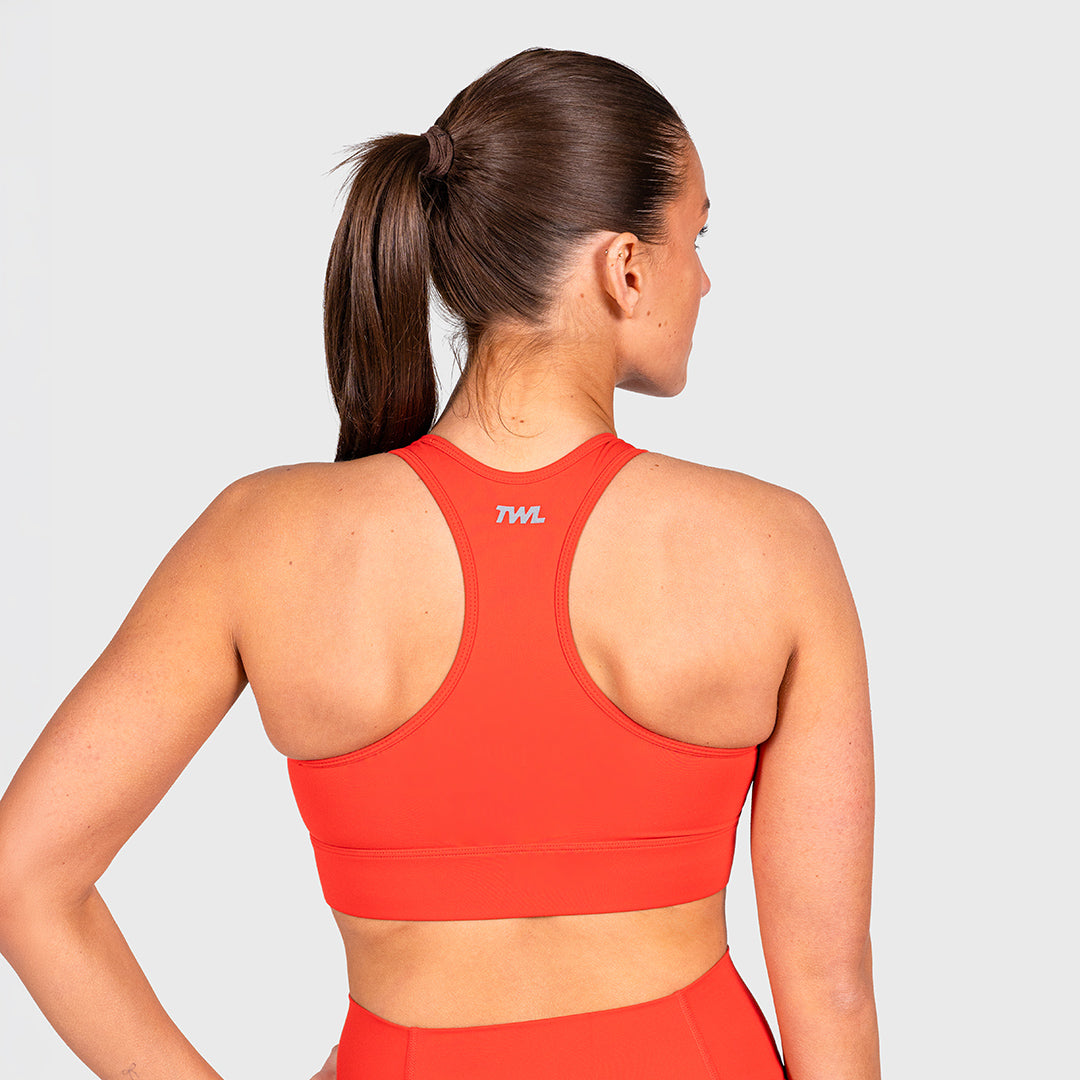 TWL - WOMEN'S REFINE ACTION BRA - SCARLET