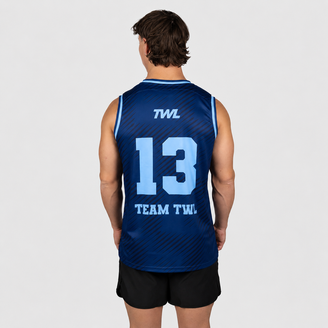 TWL - BASKETBALL JERSEY - BLUE
