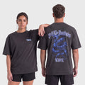 TWL - LIFESTYLE OVERSIZED T-SHIRT - BOOTLEG - SNAKE - FADED BLACK/VIOLET