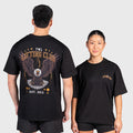 TWL - LIFESTYLE OVERSIZED T-SHIRT - EAGLE-  BLACK