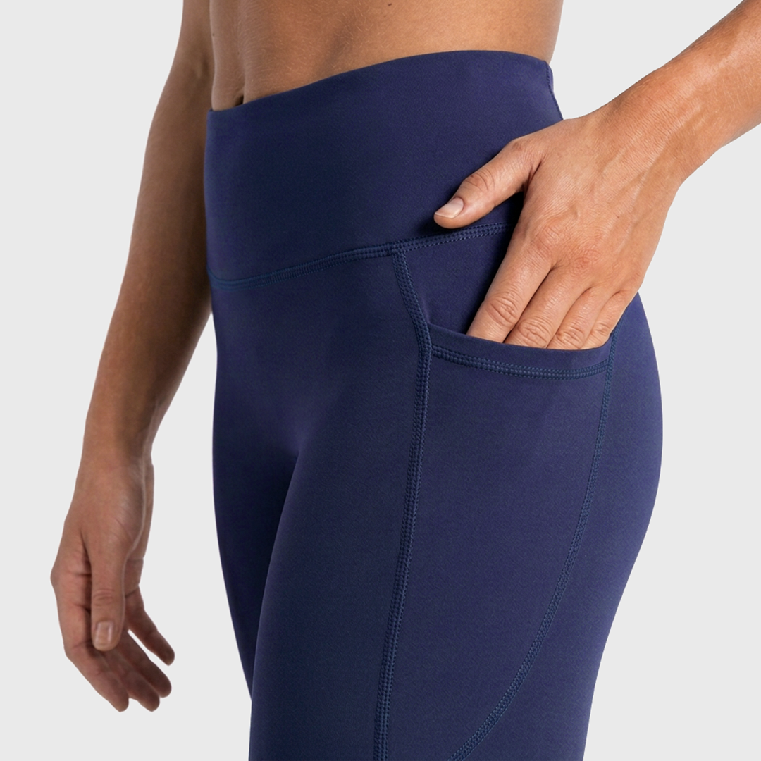 TWL - WOMEN'S REFINE TIGHTS - FULL LENGTH - NAVY
