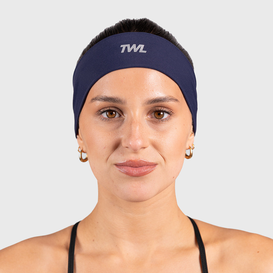 TWL -  REFINE HEADBAND  - NAVY