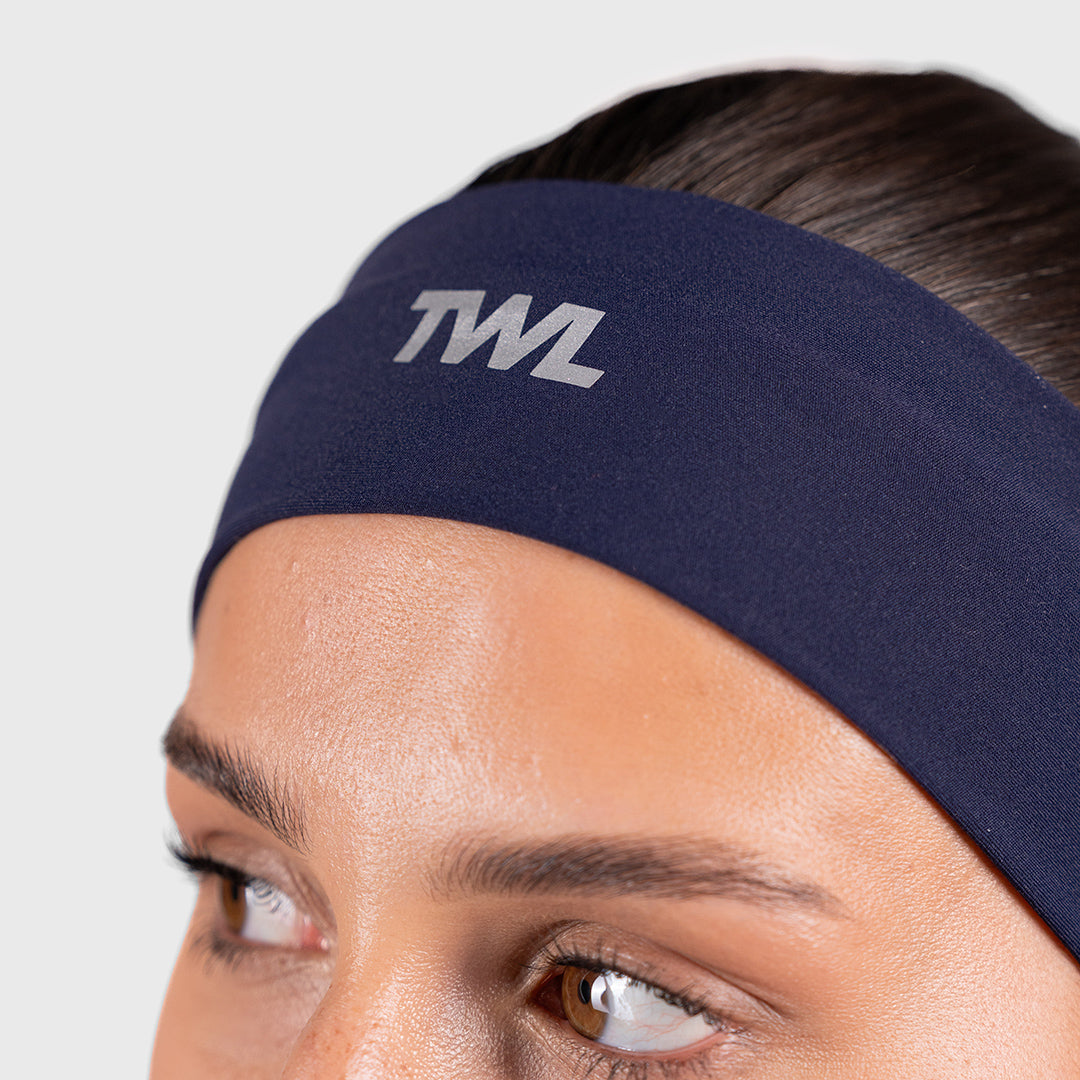 TWL -  REFINE HEADBAND  - NAVY