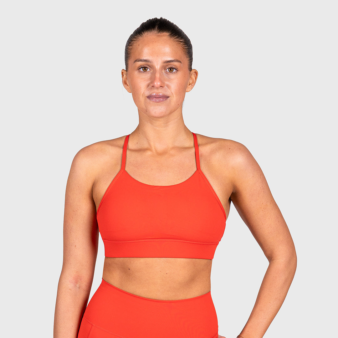 TWL - WOMEN'S REFINE HYBRID BRA - SCARLET