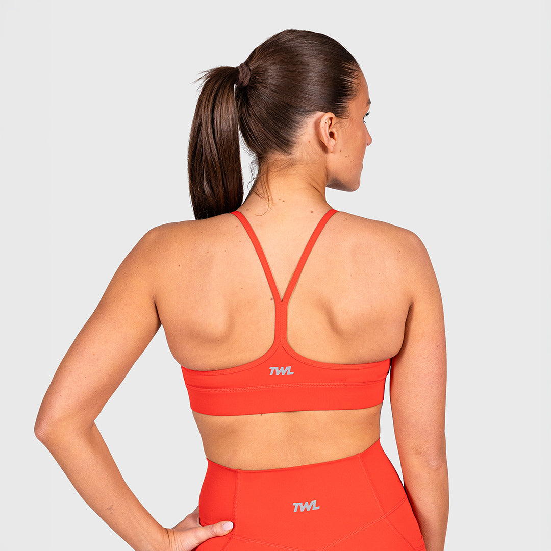 TWL - WOMEN'S REFINE HYBRID BRA - SCARLET