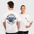 TWL - LIFESTYLE OVERSIZED T-SHIRT - BARBELL CLUB - PANTHER/WHITE