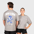 TWL - LIFESTYLE OVERSIZED T-SHIRT - BREW & CREW - PHANTOM GREY