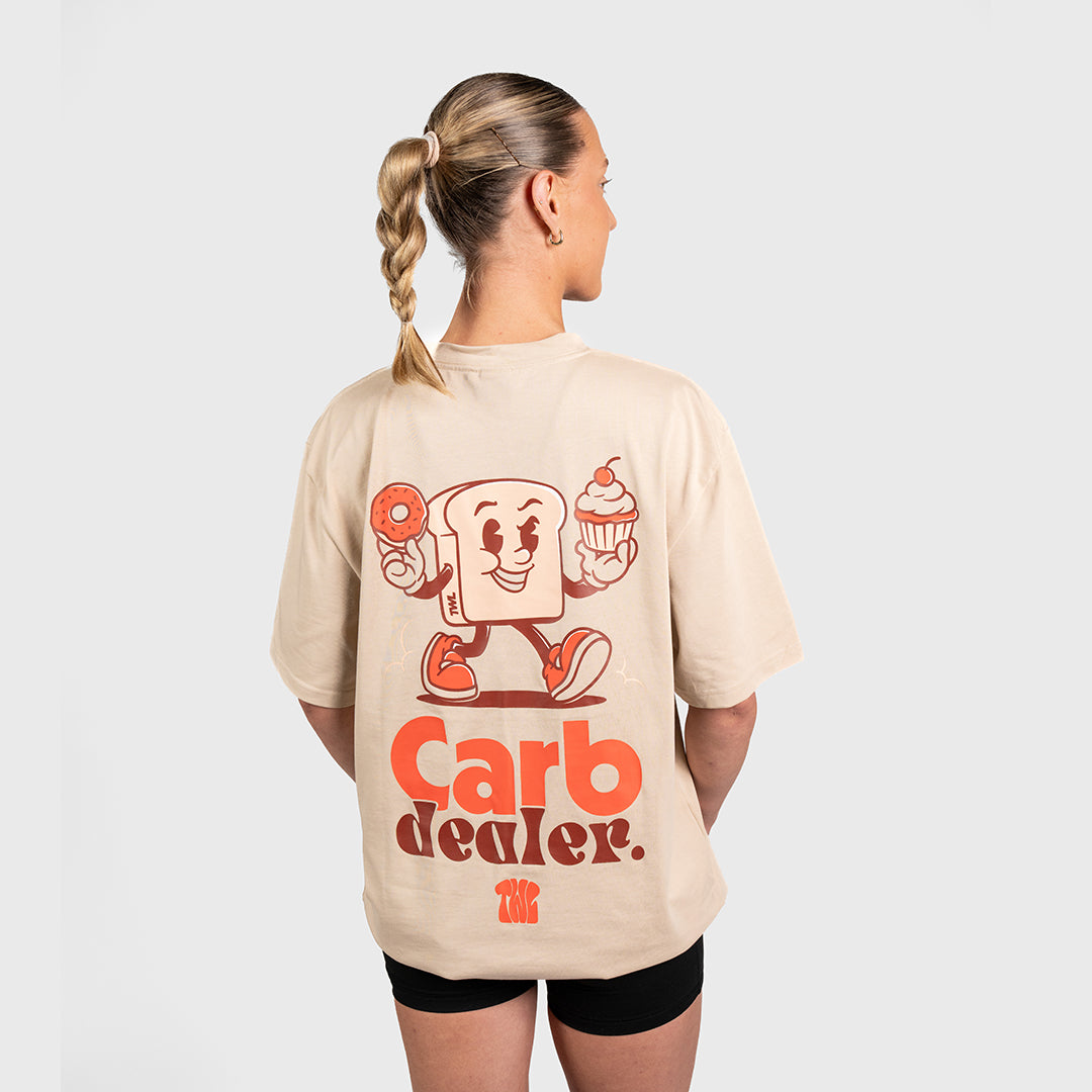 TWL - LIFESTYLE OVERSIZED T-SHIRT - CARB DEALER - BROWN