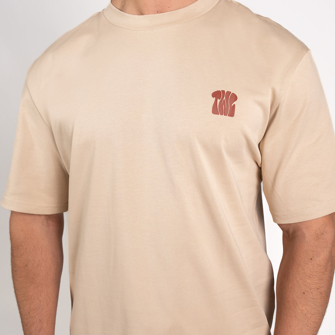 TWL - LIFESTYLE OVERSIZED T-SHIRT - CARB DEALER - BROWN