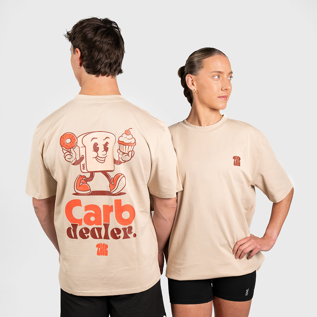 TWL - LIFESTYLE OVERSIZED T-SHIRT - CARB DEALER - BROWN
