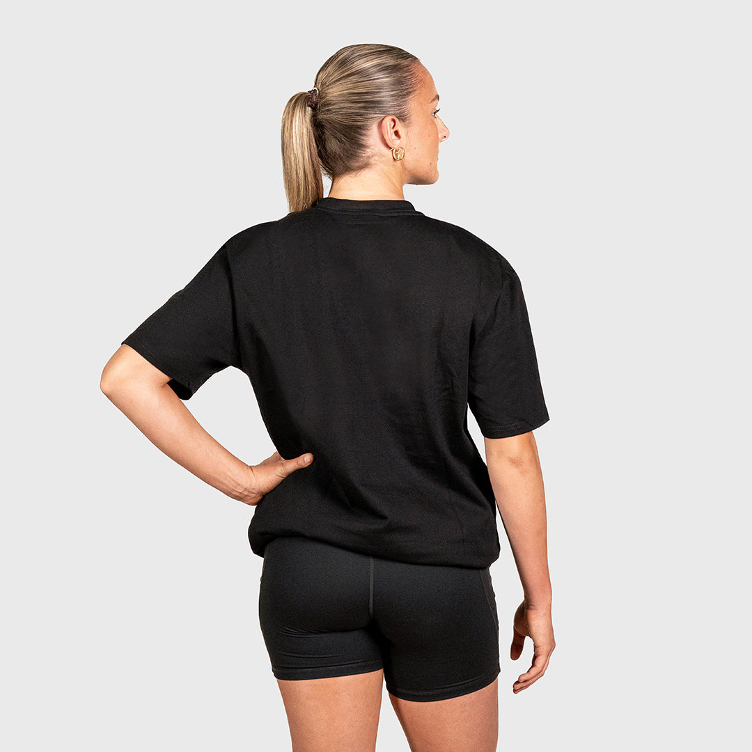 TWL - LIFESTYLE OVERSIZED T-SHIRT - EMBLEM - BLACKOUT