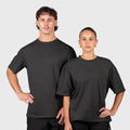 TWL - LIFESTYLE OVERSIZED T-SHIRT - EMBLEM - WASHED BLACK