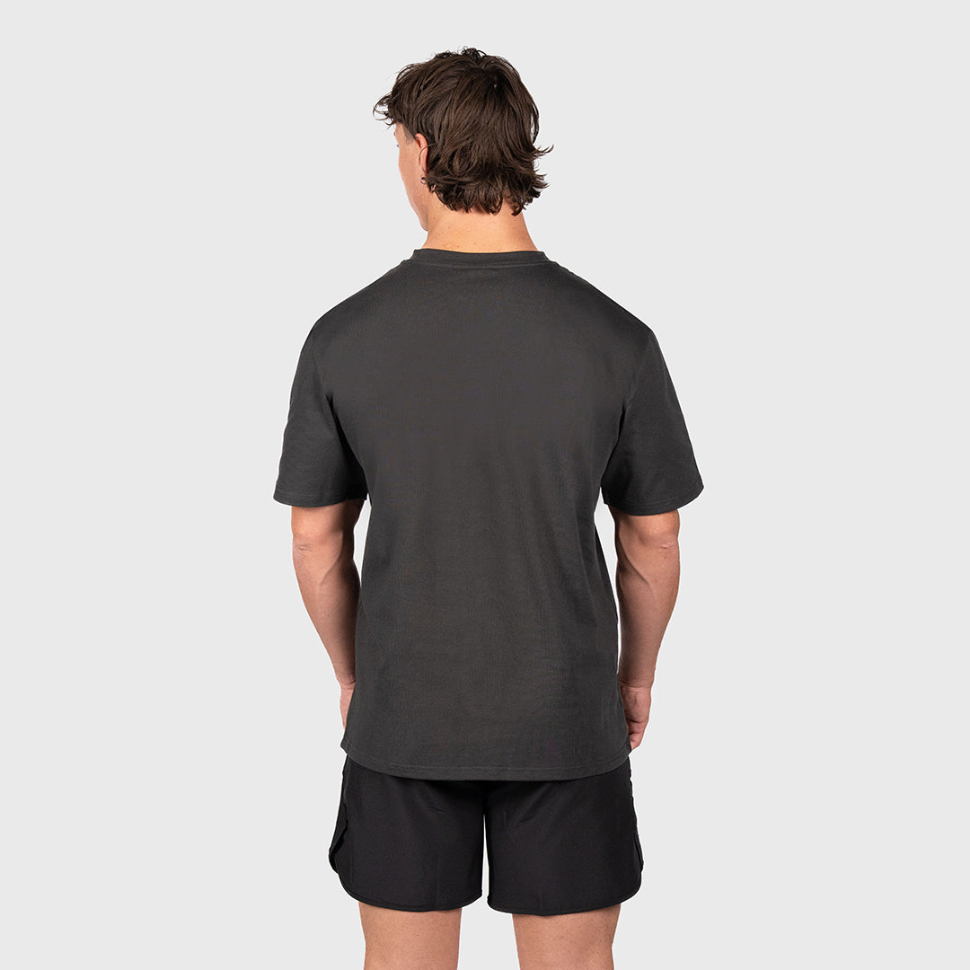 TWL - LIFESTYLE OVERSIZED T-SHIRT - EMBLEM - WASHED BLACK