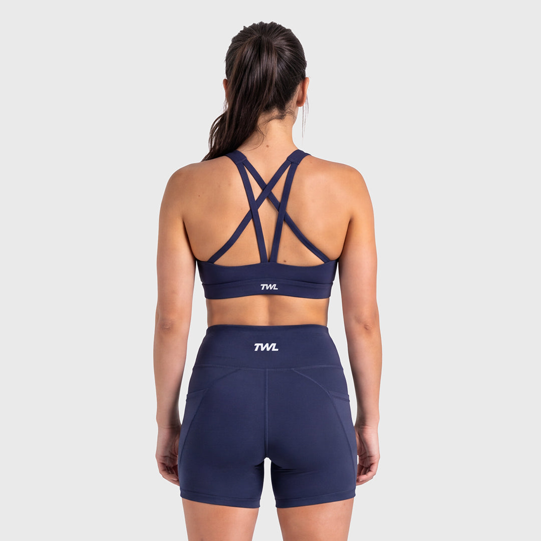 TWL - WOMEN'S ENERGY SHORTS - 6" - MIDNIGHT NAVY