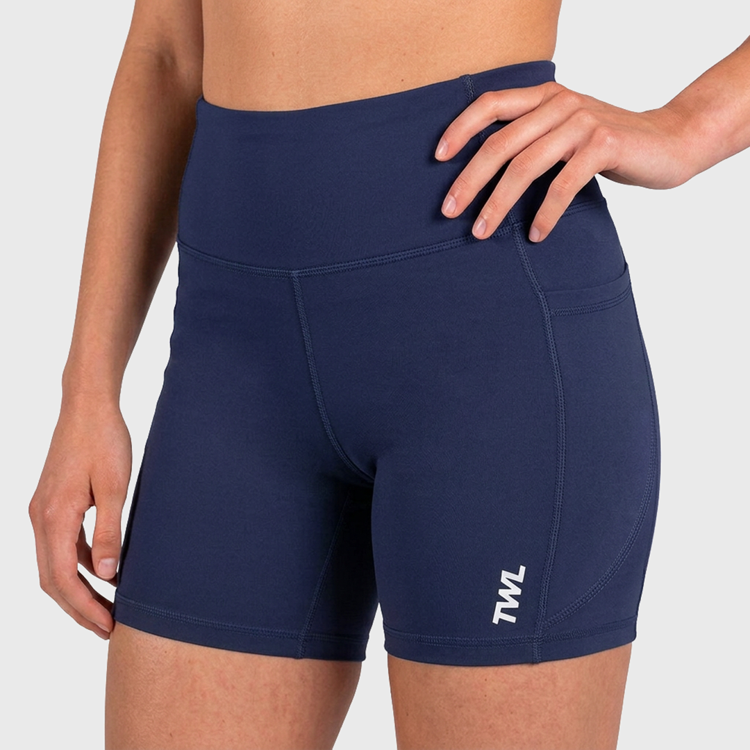 TWL - WOMEN'S ENERGY SHORTS - 6" - MIDNIGHT NAVY