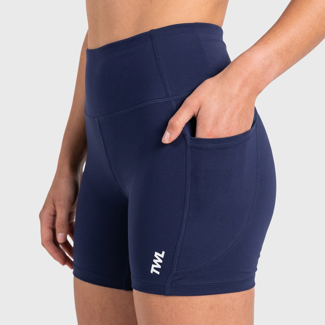 TWL - WOMEN'S ENERGY SHORTS - 6" - MIDNIGHT NAVY