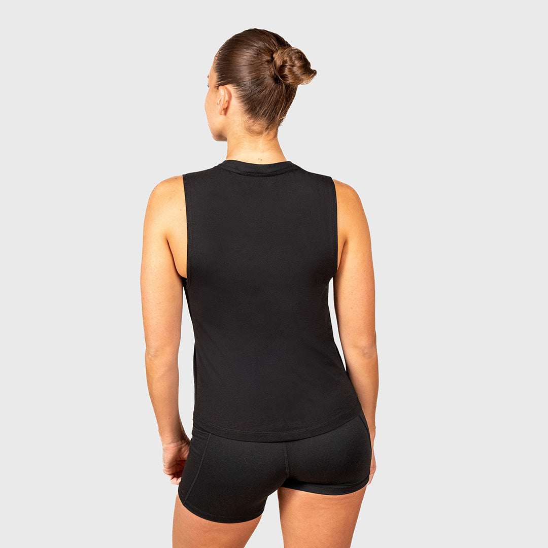 TWL - MOTION TANK - EMBLEM - BLACK