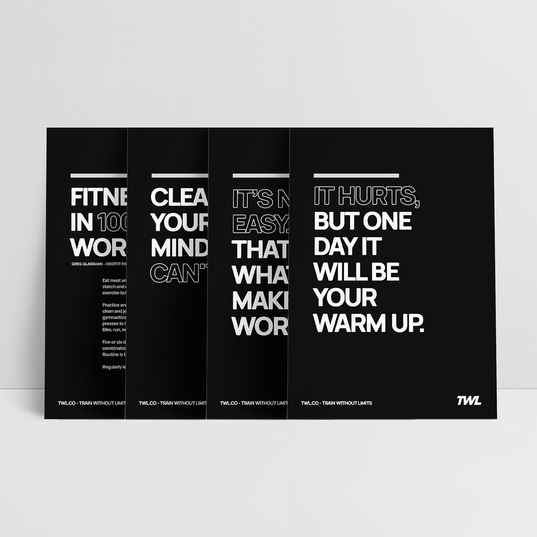 TWL - MOTIVATIONAL QUOTES DIGITAL POSTERS - FOUR PACK