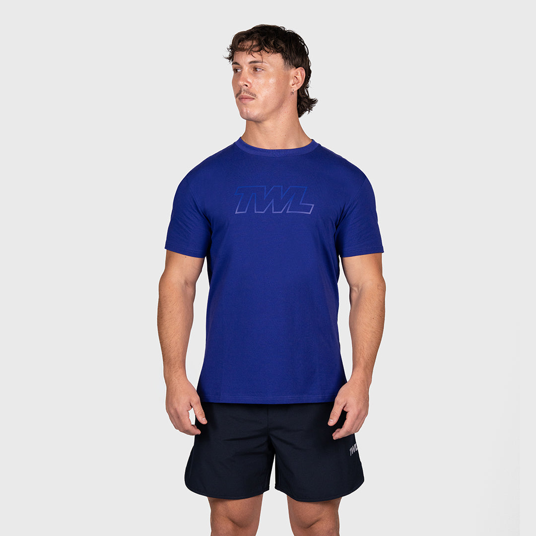 TWL - OVERSIZED T-SHIRT - ATHLETE - DARK NAVY