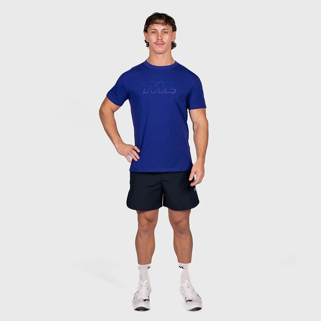 TWL - OVERSIZED T-SHIRT - ATHLETE - DARK NAVY