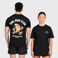 TWL - OVERSIZED T-SHIRT - PASTRIES RUN CLUB - BLACK