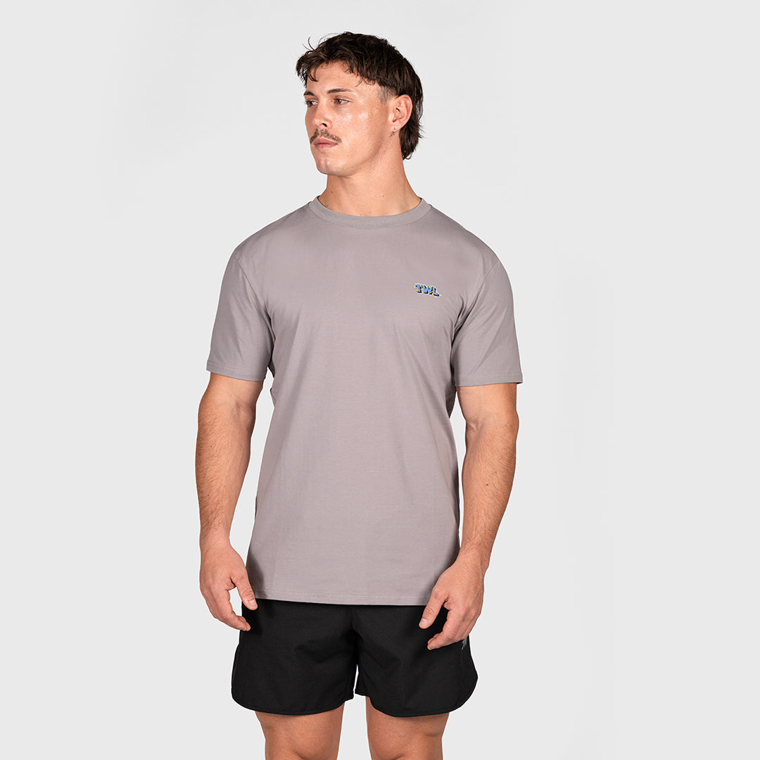 TWL - OVERSIZED T-SHIRT - REPS & RAMEN - PHANTOM GREY