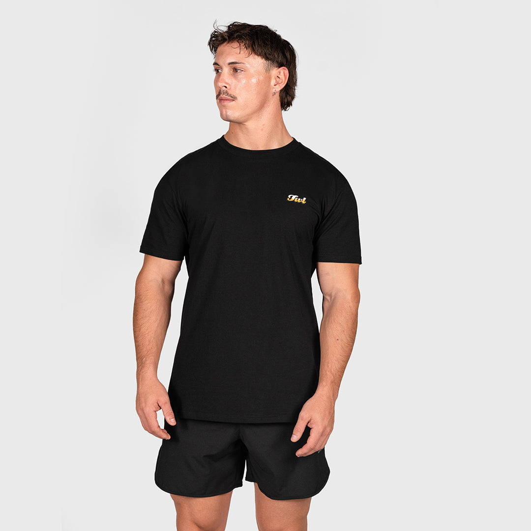 TWL - OVERSIZED T-SHIRT - SPRINT SUNDAE - BLACK
