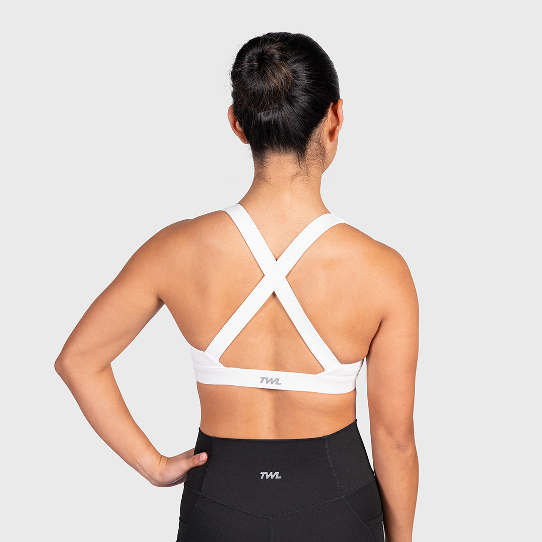 TWL - WOMEN'S REFINE PURSUIT BRA - WHITE