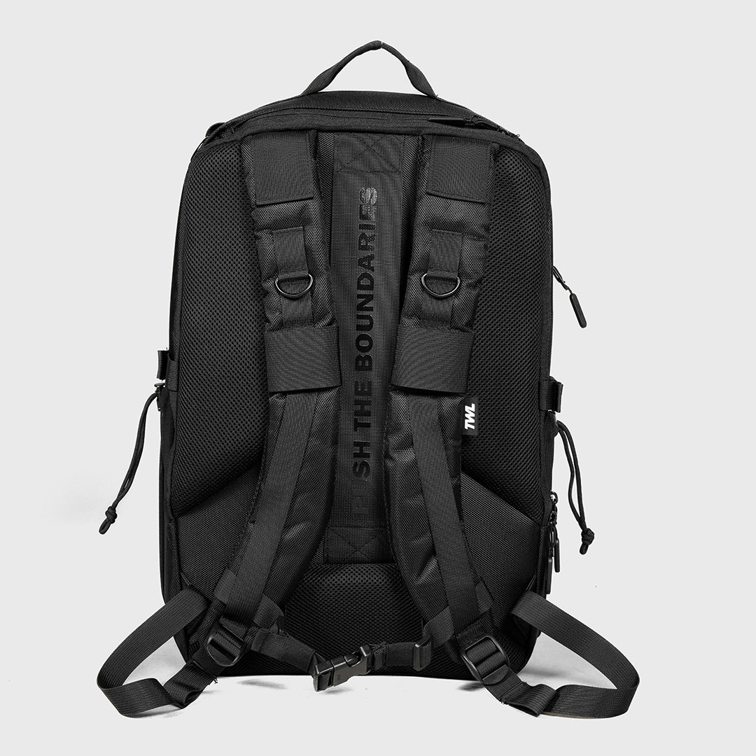TWL Vanquish Backpack 2.0 50L Black – back view