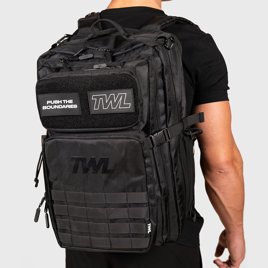 TWL Vanquish Backpack 2.0 50L Black – front view