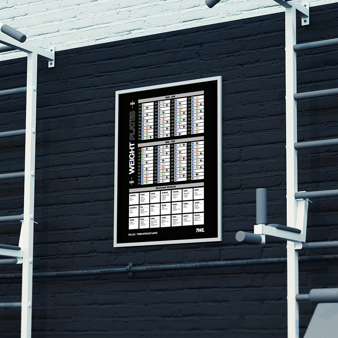 TWL - WEIGHT PLATES DIGITAL POSTER