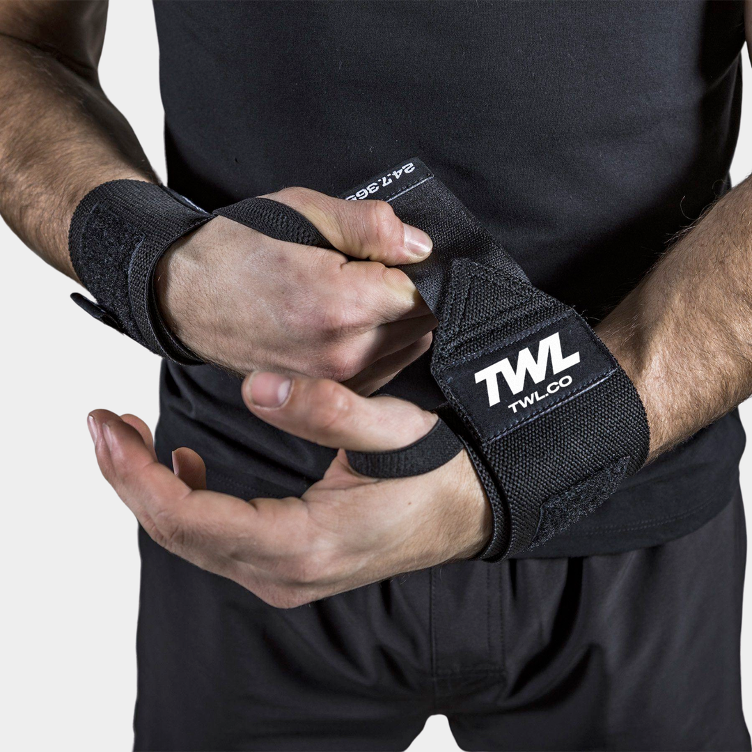 TWL - VELCRO WRIST WRAPS - Black