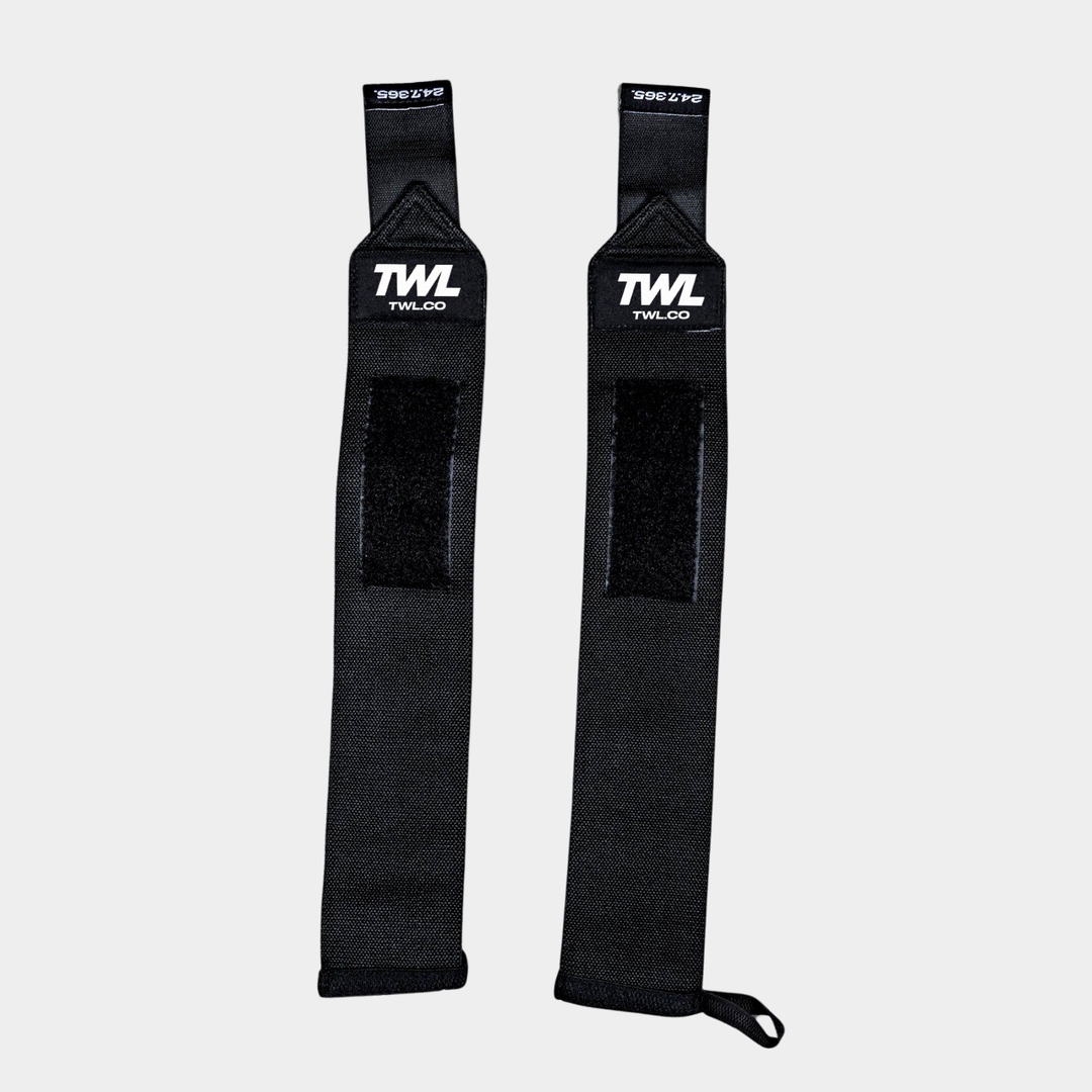 TWL - VELCRO WRIST WRAPS - Black