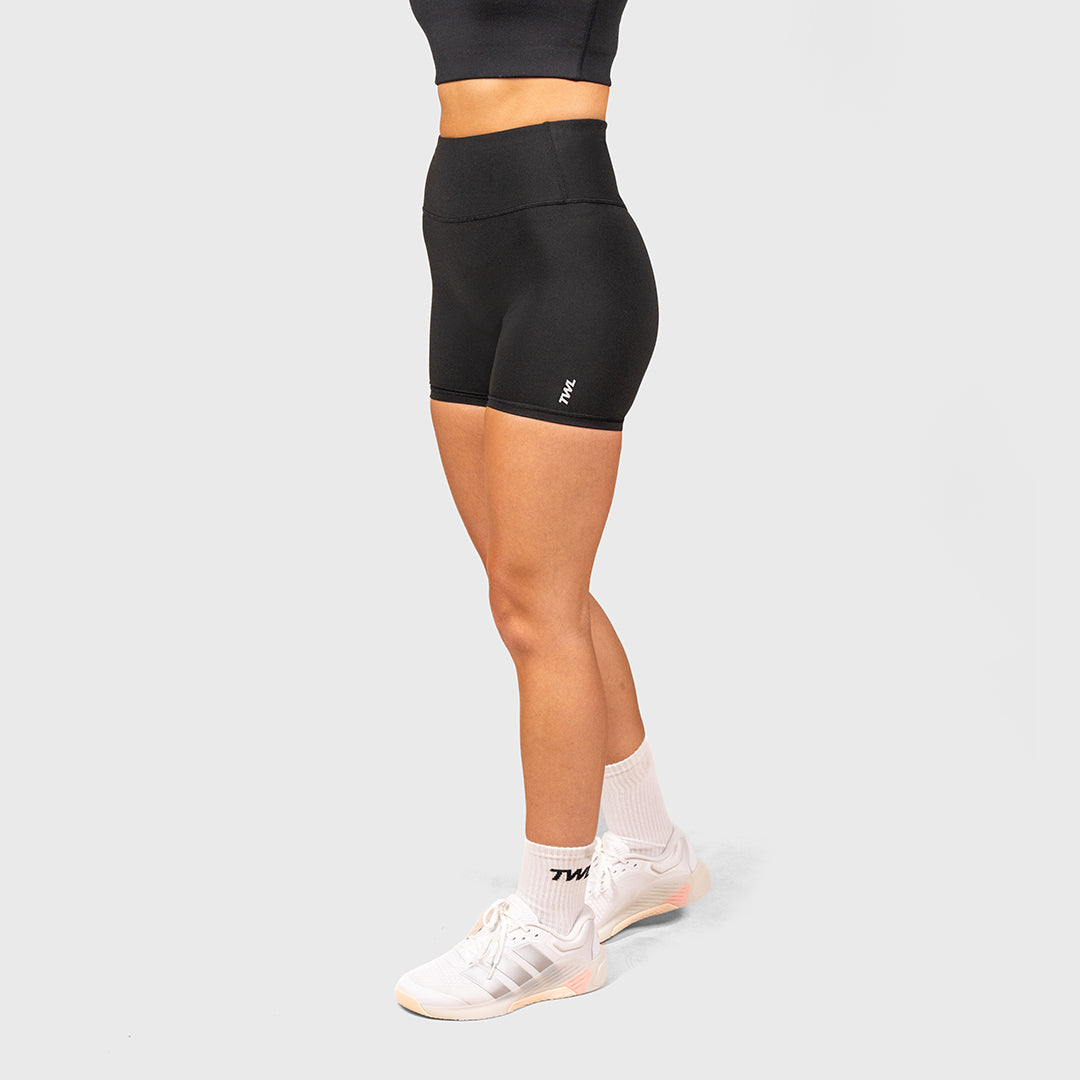 TWL - WOMENS ELEVATE SHORTS - 4.5" - BLACK