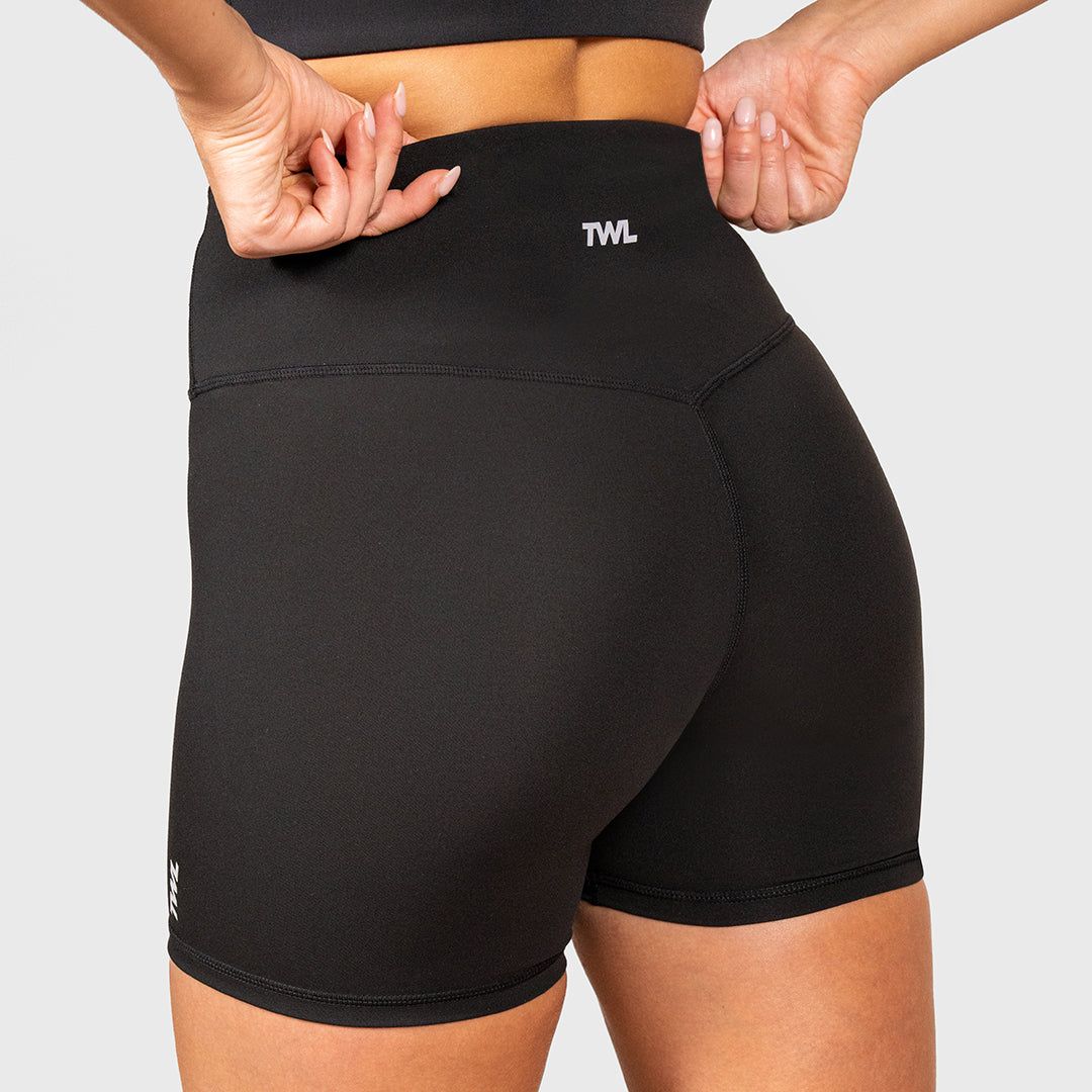 TWL - WOMENS ELEVATE SHORTS - 4.5" - BLACK