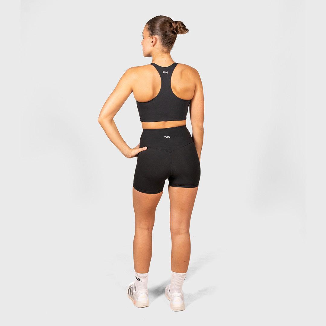 TWL - WOMENS ELEVATE SHORTS - 4.5" - BLACK