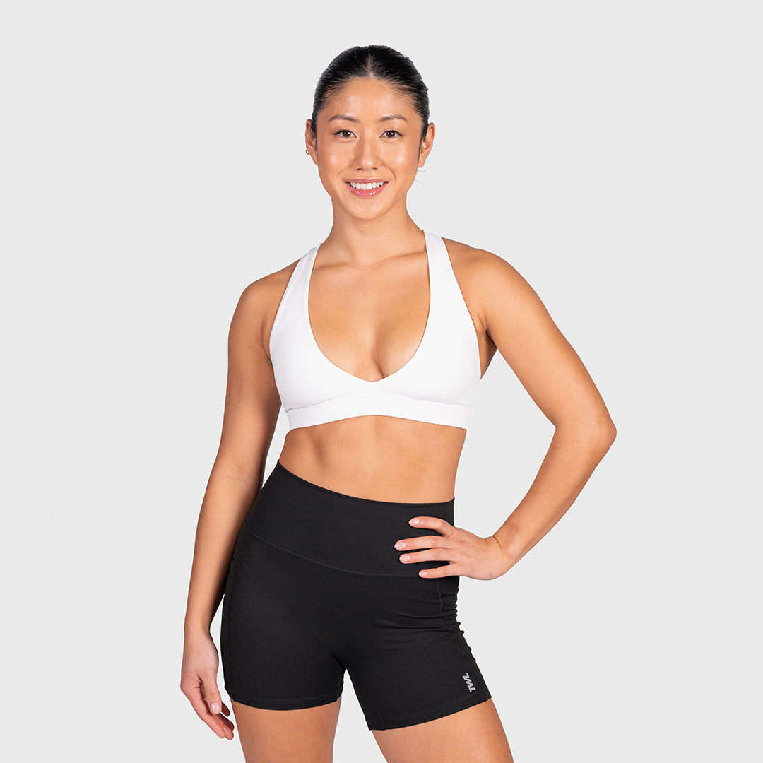 TWL - WOMEN'S REFINE PURSUIT BRA - WHITE