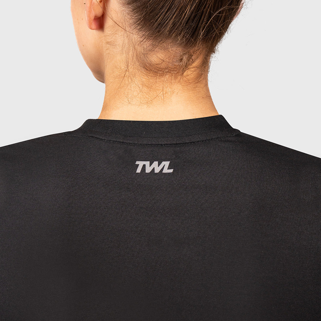 TWL - WOMEN'S BASEFLEX T-SHIRT - BLACK