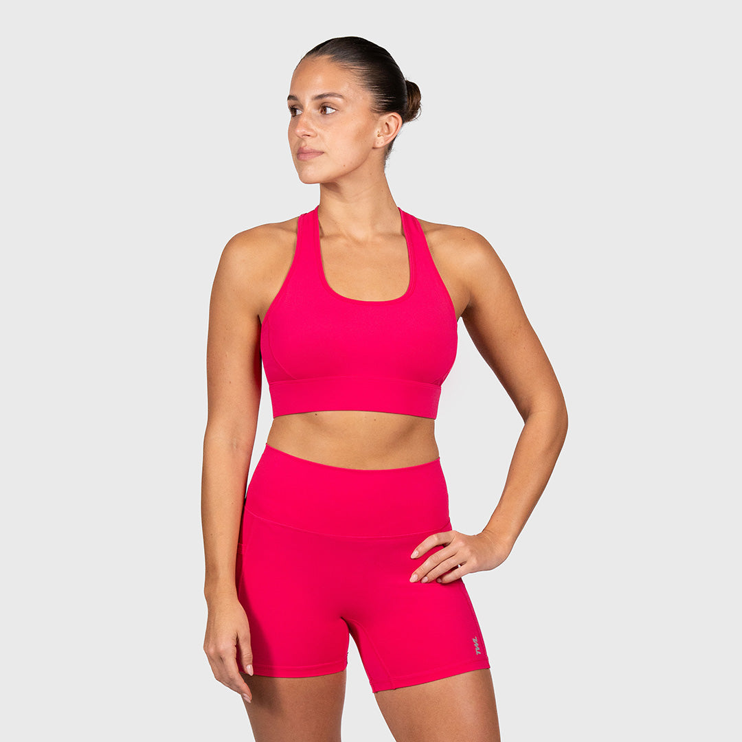 TWL - WOMEN'S REFINE ACTION BRA - PINK CRUSH