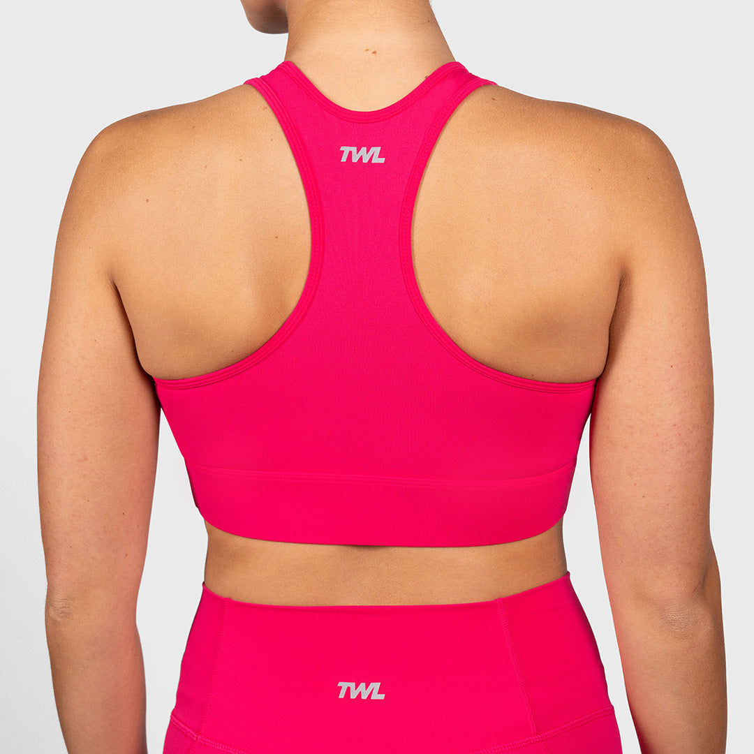 TWL - WOMEN'S REFINE ACTION BRA - PINK CRUSH