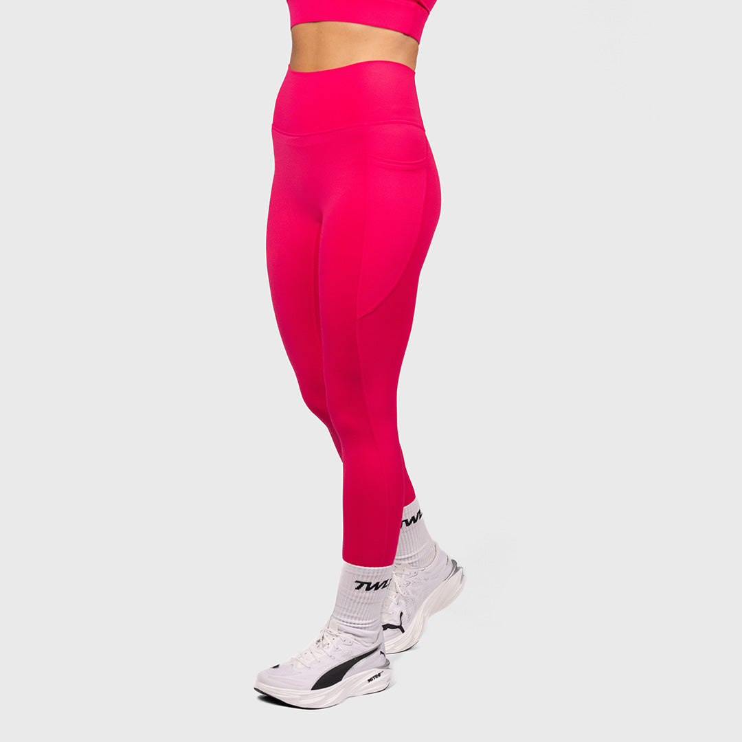 TWL - WOMEN'S REFINE TIGHTS - 7/8 - PINK CRUSH
