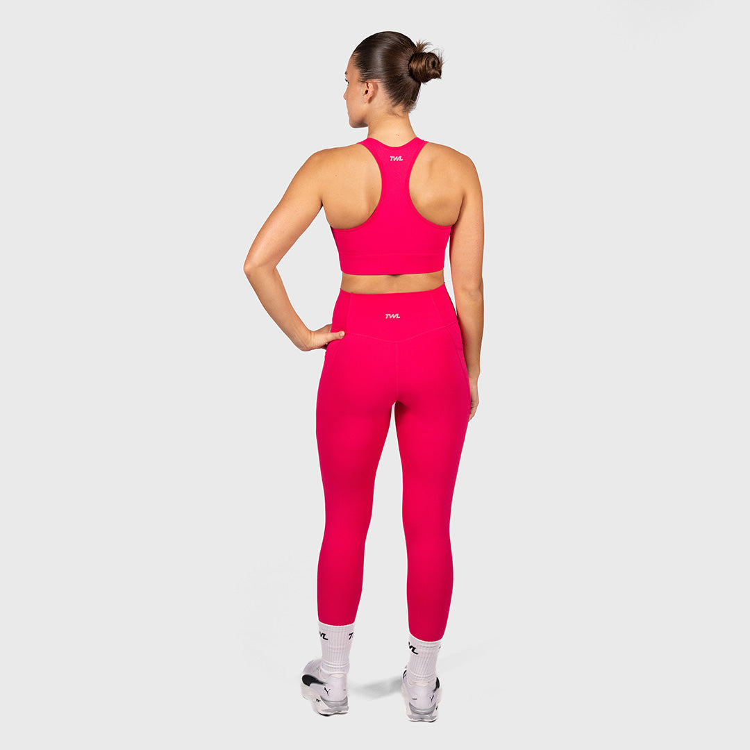 TWL - WOMEN'S REFINE TIGHTS - 7/8 - PINK CRUSH