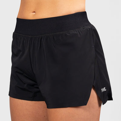 TWL - WOMEN'S RUSH RUNNING SHORTS - 2" - BLACK