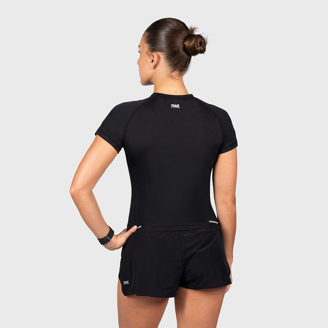 TWL - WOMEN'S RUSH T-SHIRT - BLACK