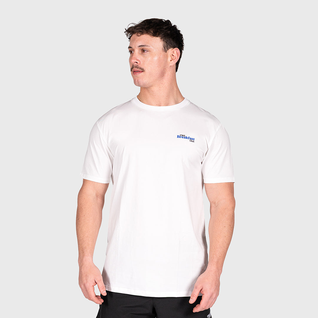 TWL - OVERSIZED T-SHIRT - BREAKFAST CLUB - WHITE