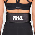TWL - HYBRID VELCRO LIFTING BELT - 4" - BLACK SPARKLE