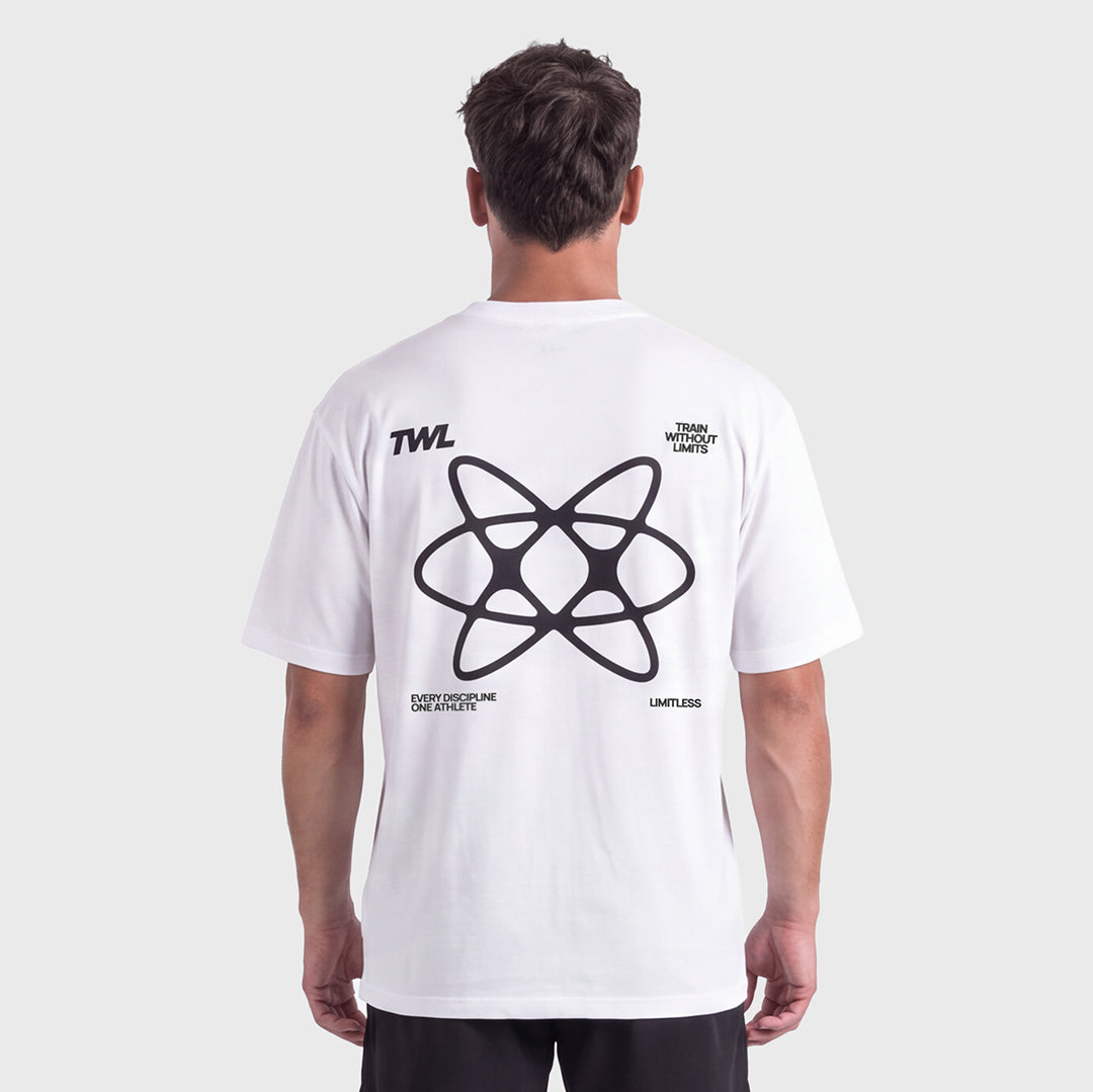 TWL - OVERSIZED T-SHIRT - LIMITLESS - WHITE