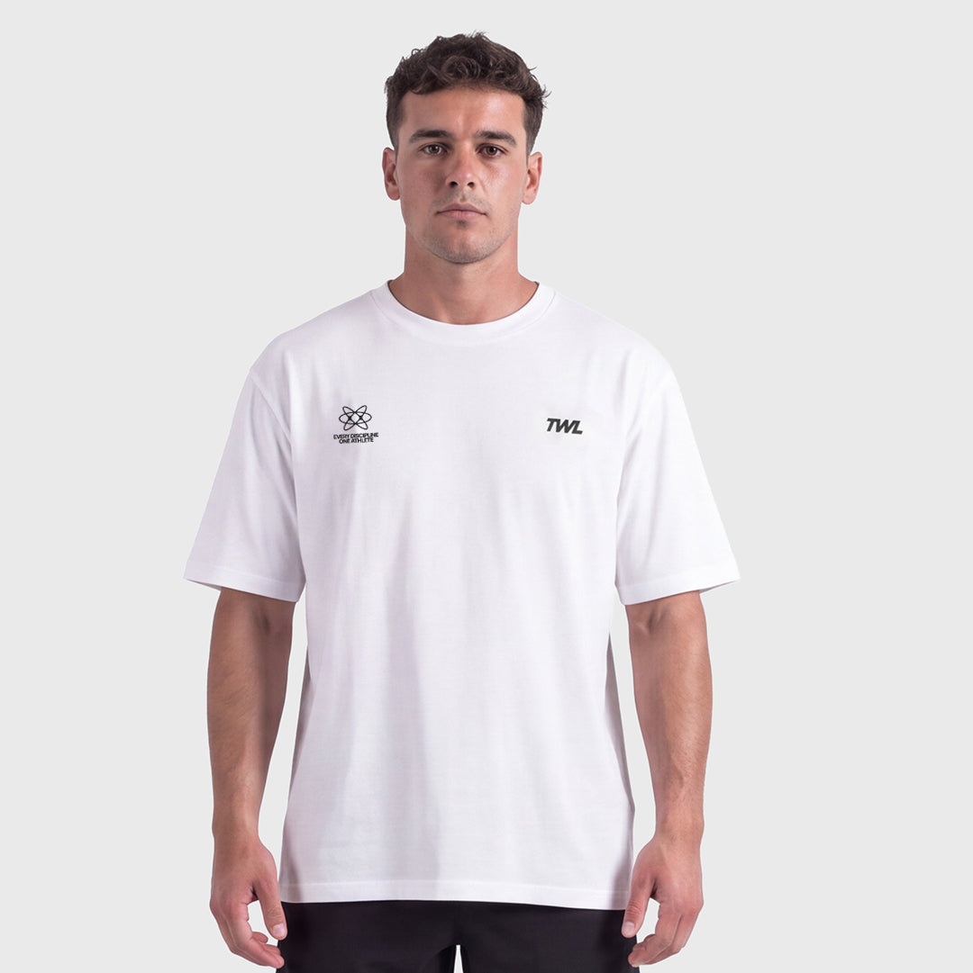 TWL - OVERSIZED T-SHIRT - LIMITLESS - WHITE