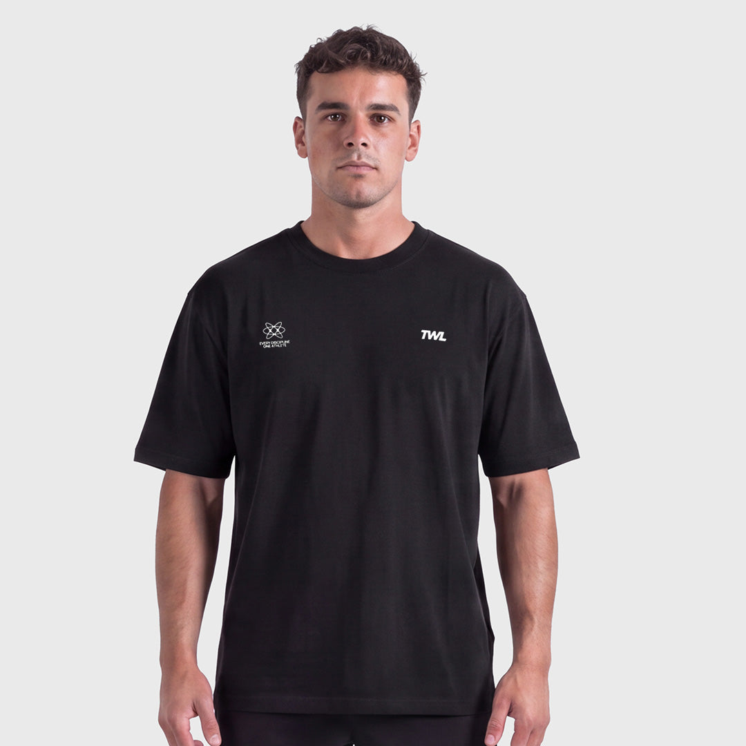 TWL - OVERSIZED T-SHIRT - LIMITLESS - BLACK